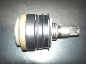 Tundra inner CV joint after trimming extension