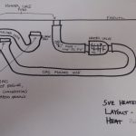 Pic 33 - Heater Hose Layout, w/out rear heat