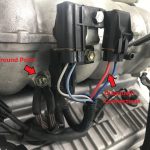 Pic 53 - Engine Wiring Install – Be sure to clamp wiring where indicated